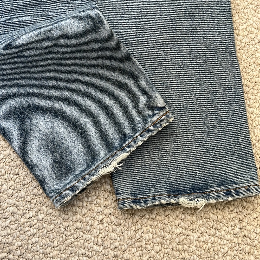AGOLDE Riley High Rise Straight Crop Jeans - Picture 7 of 13